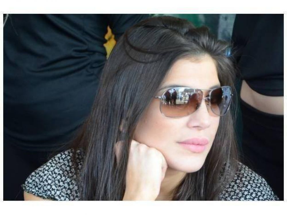 Andrea Rinc�n, la reina de la fiesta del Motoencuentro en Diamante