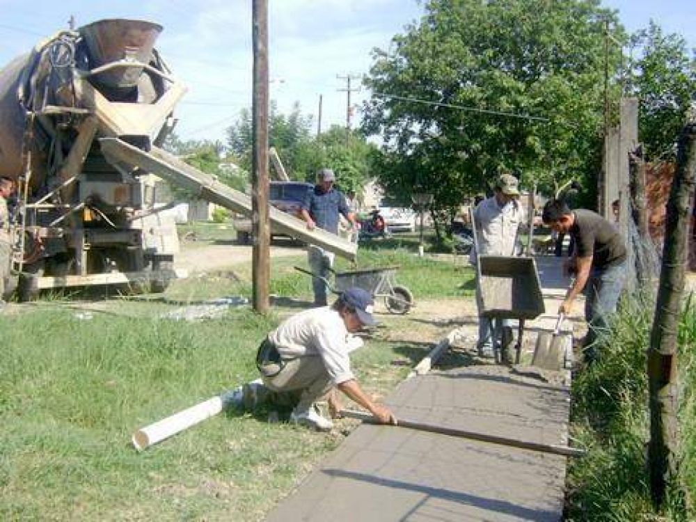 Se adquirir�n los materiales para las obras propuestas en el Presupuesto Participativo