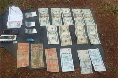 La federal secuestr� coca�na, billetes extranjeros y celulares, un detenido