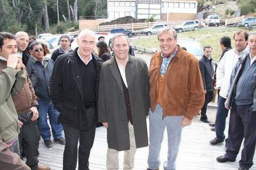 El discurso del intendente, el gobernador y el ministro Meyer