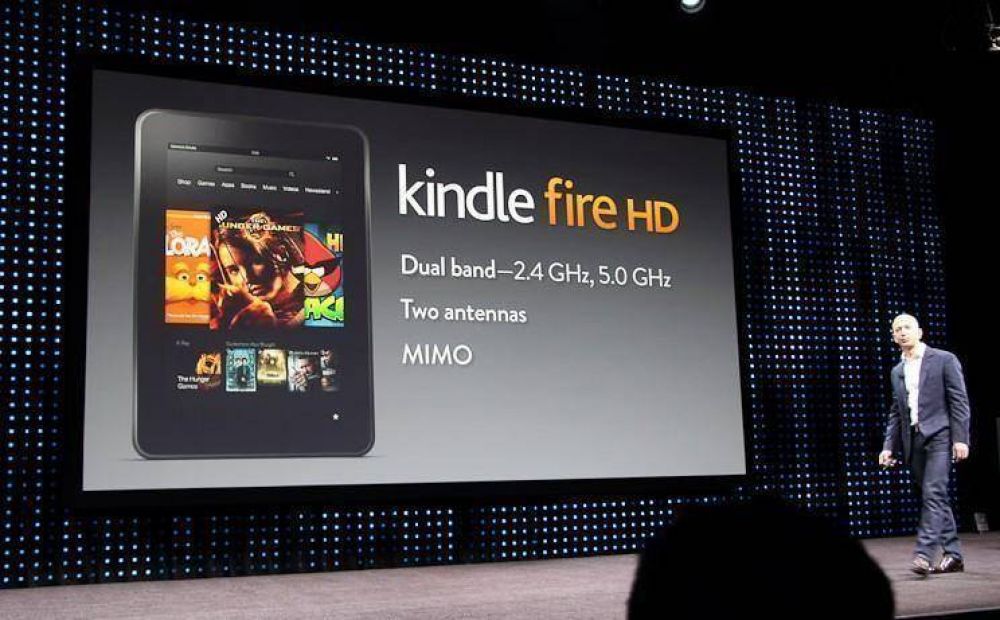 Amazon presenta el Kindle Fire HD