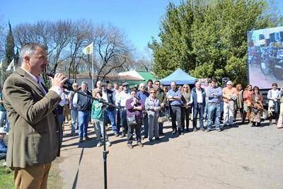 A pleno sol se realiz� la ceremonia inaugural de la 74� Expo Rural de Pergamino