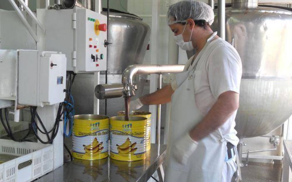 La planta Nutrir elabor� casi 24 mil kilos de mermelada a base de banana local