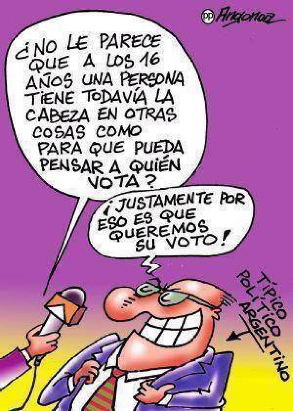 Votar a los 16: m�s de ocho de cada diez juninenses se oponen al proyecto