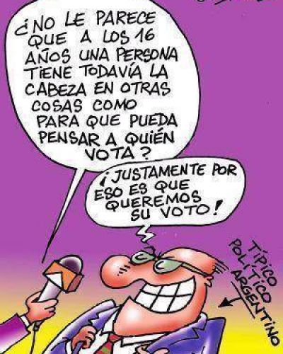 Votar a los 16: m�s de ocho de cada diez juninenses se oponen al proyecto