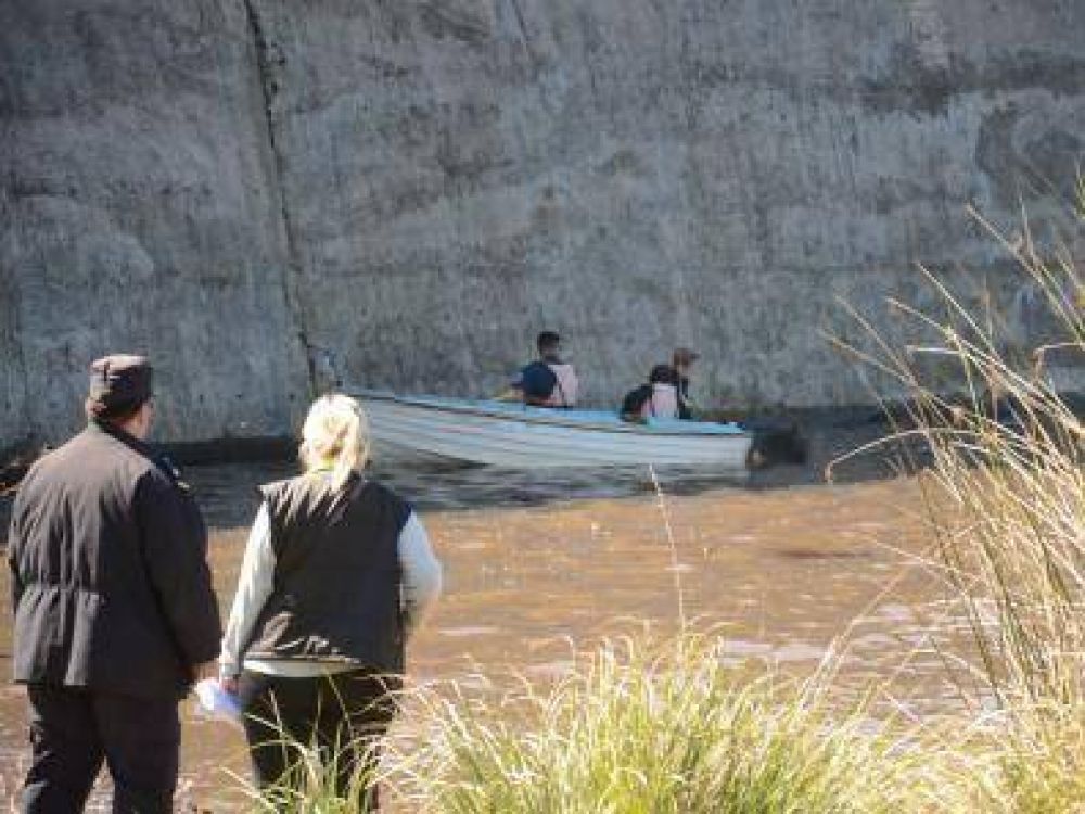 Encontraron el cuerpo de Jes�s Salinas en el Lago del Fuerte