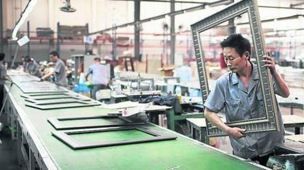 El crecimiento industrial chino fue el m�s bajo en cuarenta a�os