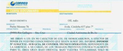 Santa Cruz le avis� a Crist�bal L�pez que podr�a quitarle dos �reas petroleras