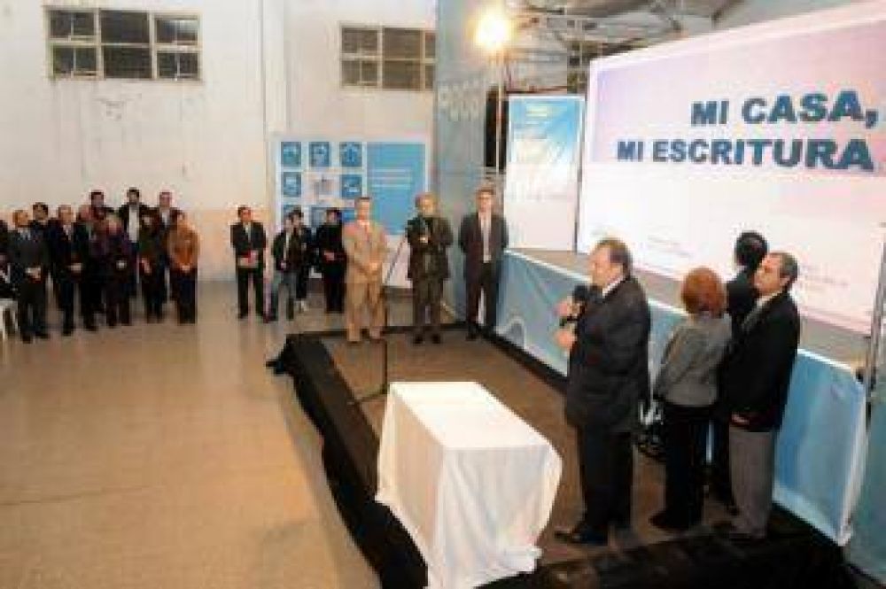 �Mi casa, mi escritura�: cambio de lugar de reuniones para el mi�rcoles y viernes en San Luis