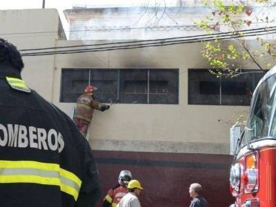 Alarma por un incendio en el Hospital del Milagro