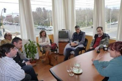 Monse�or D�Annibale visit� el Concejo Deliberante