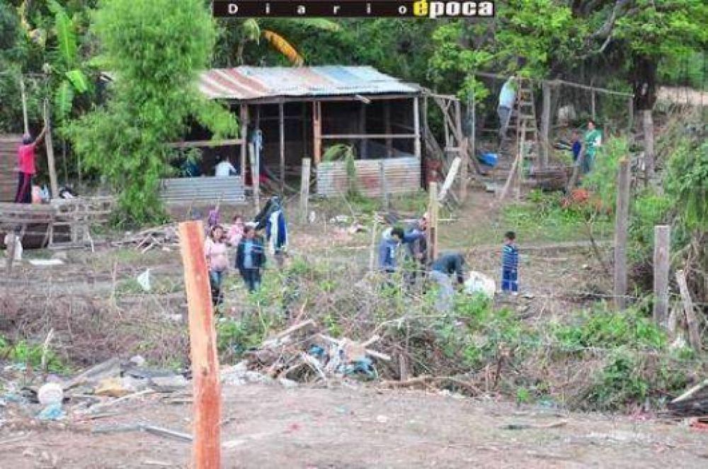 Caridi: familias piden ayuda para establecerse en espacio ocupado