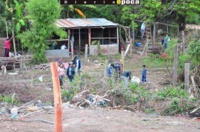 Caridi: familias piden ayuda para establecerse en espacio ocupado
