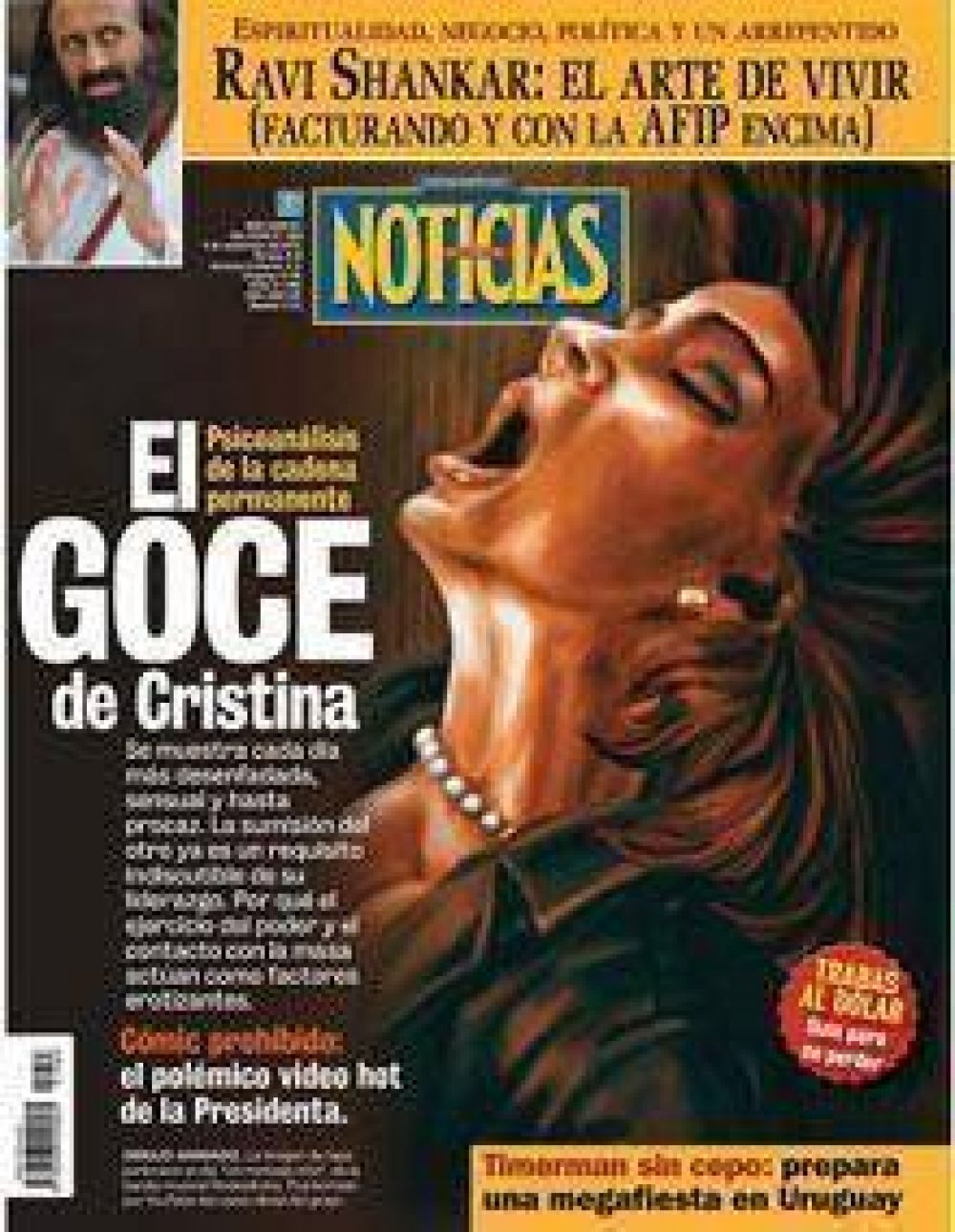 CTA R�o Negro repudia tapa del �ltimo n�mero de la revista �Noticias�