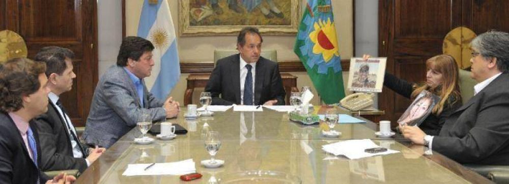 Scioli y Mariotto se mostraron juntos por caso F�tima Cat�n