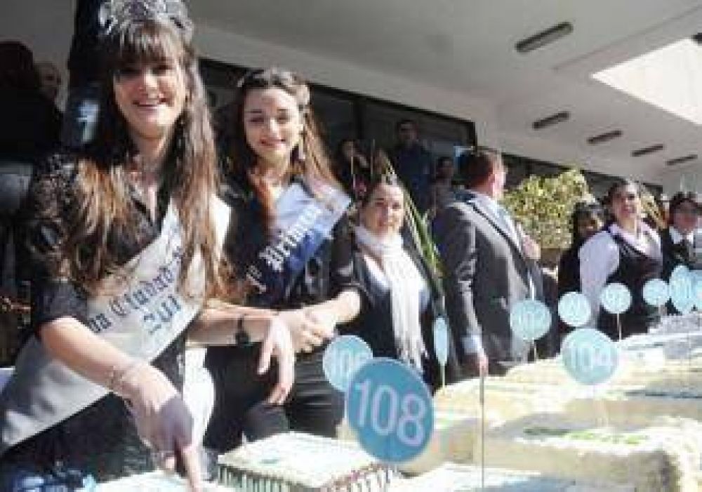 La ciudad festeja hoy su aniversario n�mero 108 
