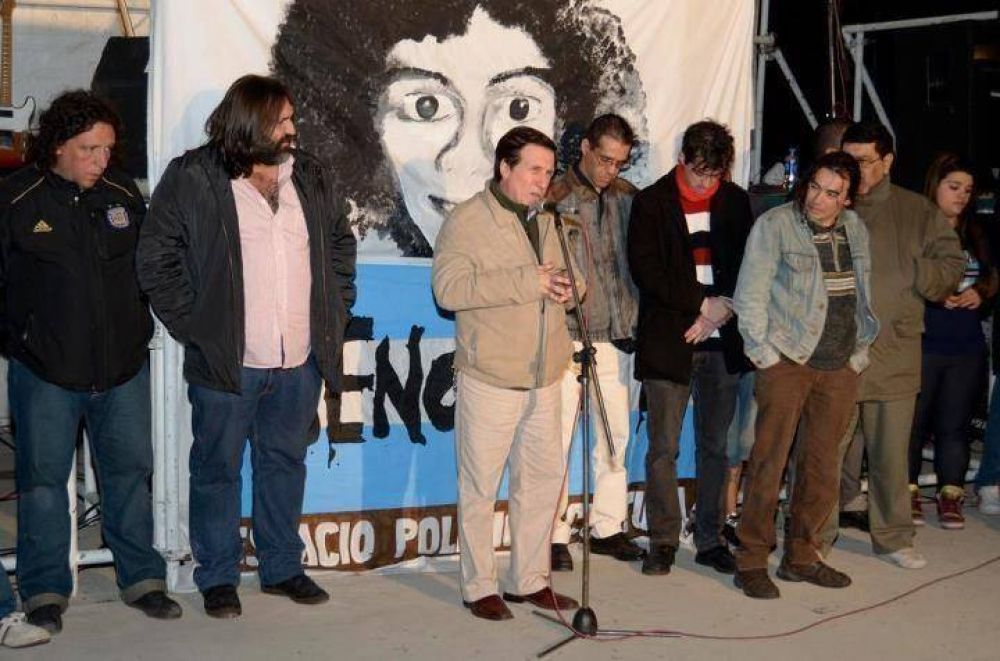 Sentido homenaje a Alfredo Genovesi, al joven militante lanusense asesinado en 1987
