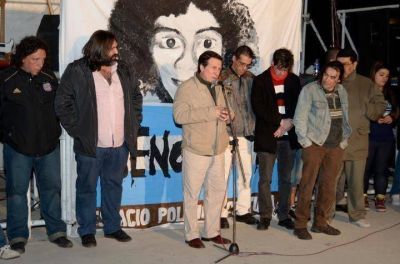 Sentido homenaje a Alfredo Genovesi, al joven militante lanusense asesinado en 1987