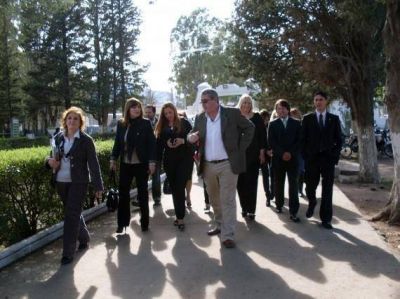 Visita del Ministerio de Desarrollo Social de La Rioja a San luis