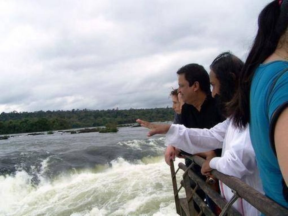 El Ravi Shankar se qued� maravillado con las Cataratas