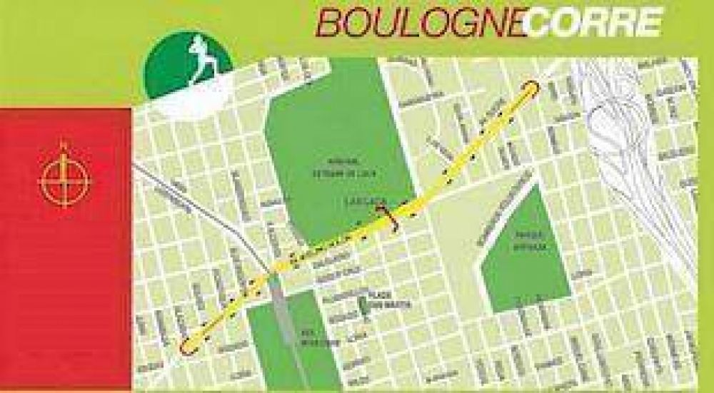 Todo listo para la maratn Boulogne Corre