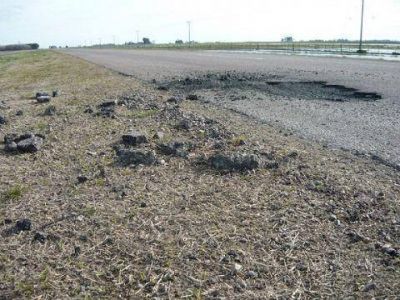 Ruta Provincial 65: se anunciaron dos obras de repavimentaci�n y no se ejecut� ninguna