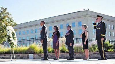 Obama conmemor� el 11-S: �El pa�s es ahora m�s seguro�