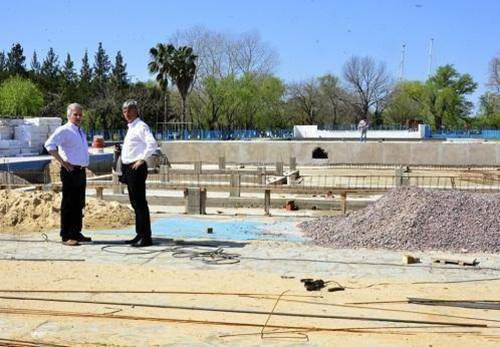 San Fernando avanza r�pidamente con obras en el Polideportivo N� 3