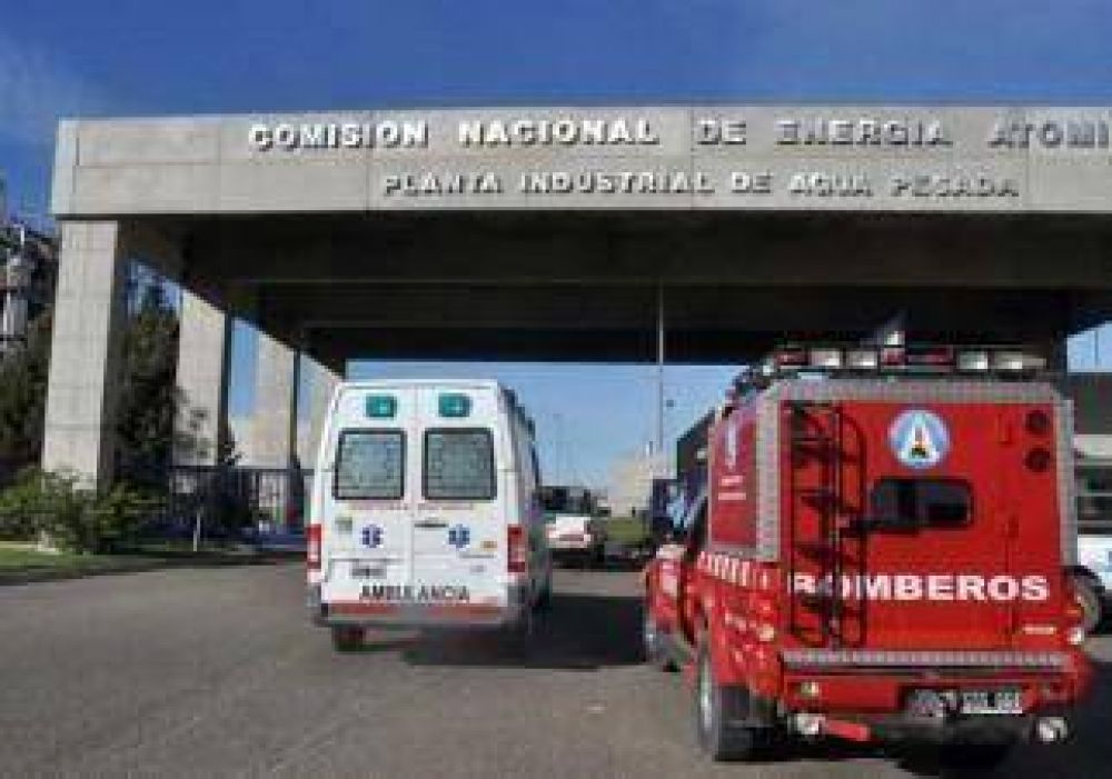 Tr�gico accidente dej� dos muertos en la Planta de Agua Pesada de Arroyito 