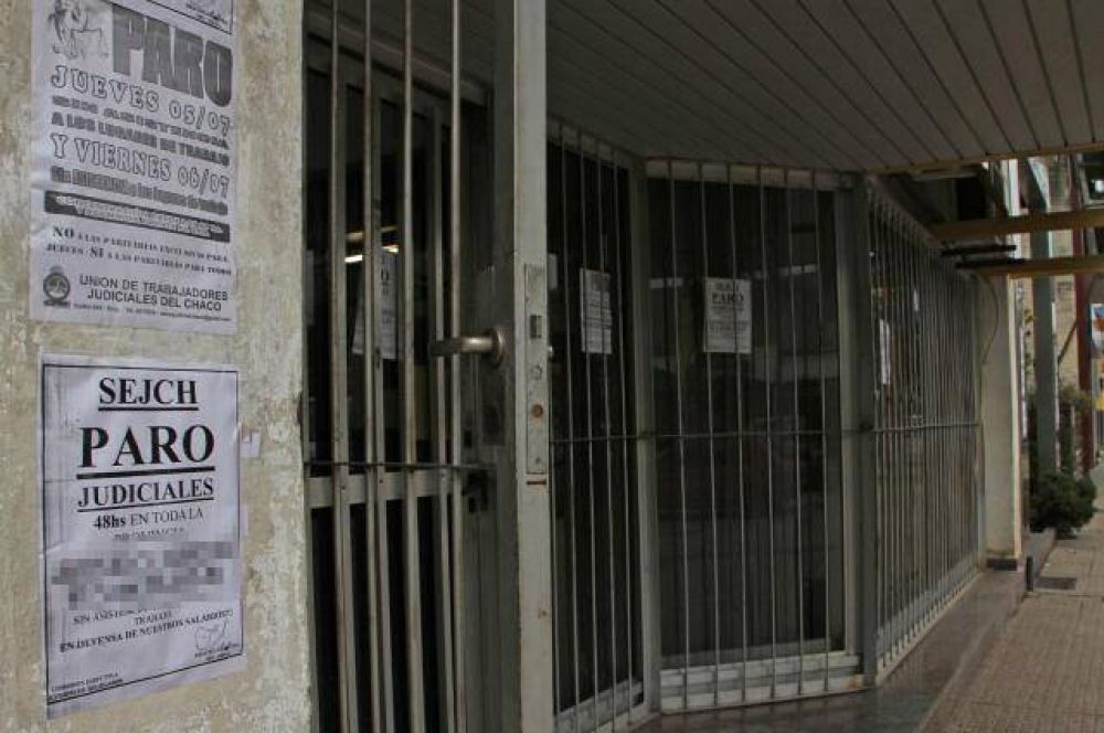 Huelga en los tribunales