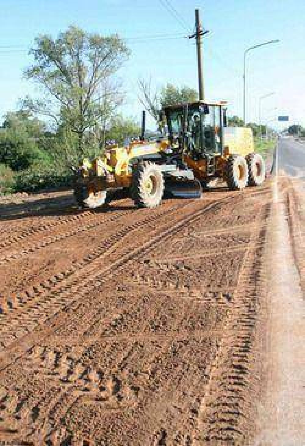 Los trabajos en la ciudad no se detienen: El municipio realiza obras en el barrio El Destino