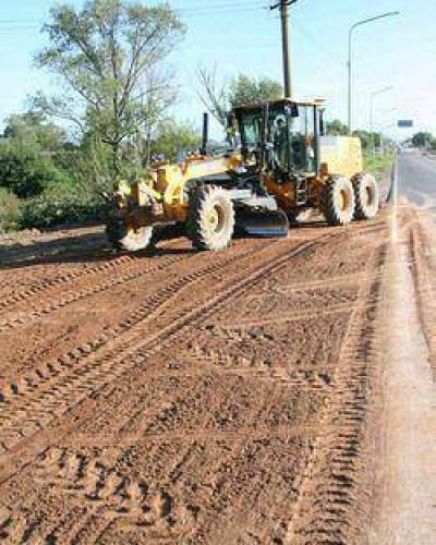 Los trabajos en la ciudad no se detienen: El municipio realiza obras en el barrio El Destino