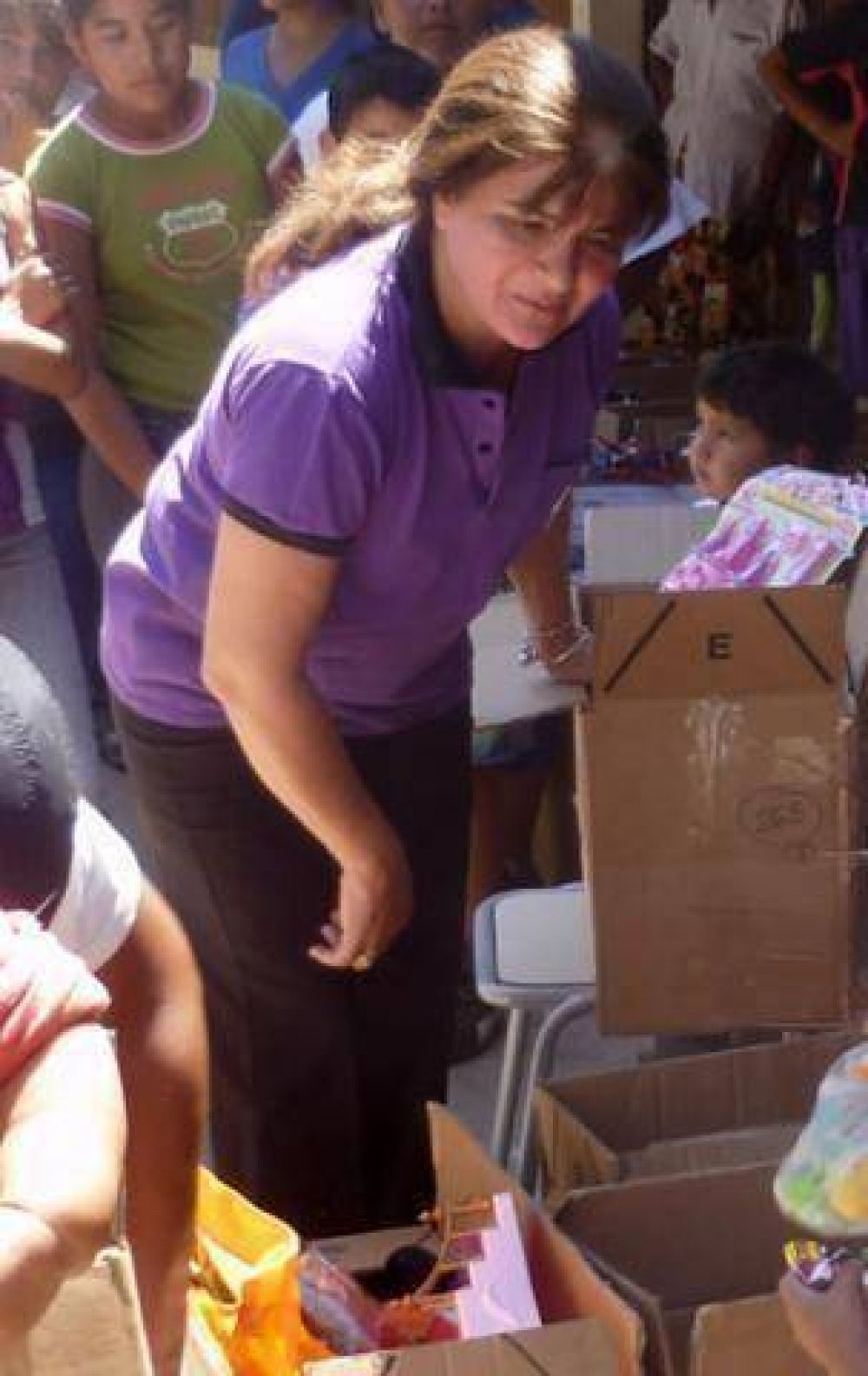 Nelly Ortiz pudo lograr una escuela secundaria para los alumnos qom de Campo Bermejo