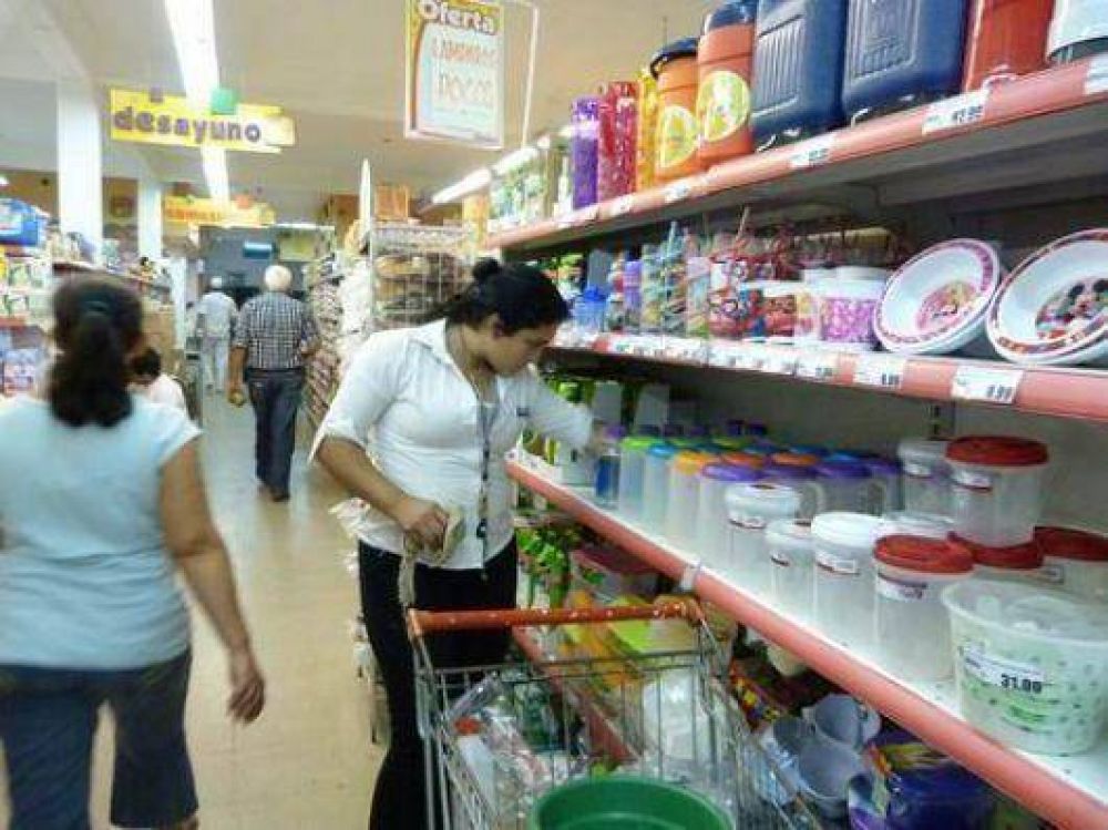 Marcada reducci�n de ventas en los supermercados