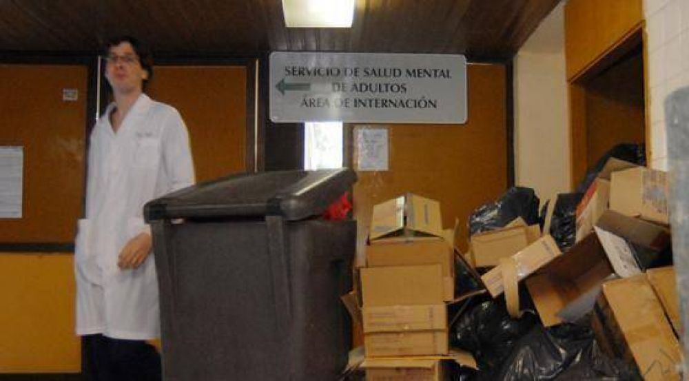 Peligra la higiene del Hospital Penna