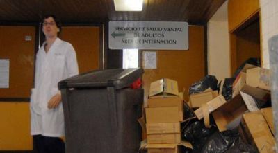 Peligra la higiene del Hospital Penna