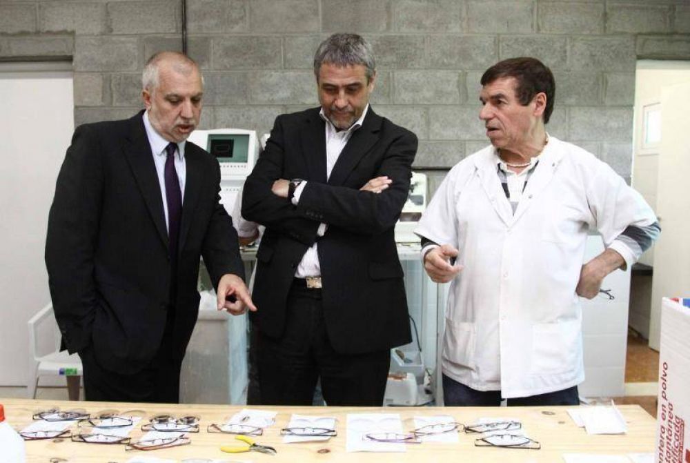Avellaneda: Jorge Ferraresi visit� el CIC Santo Domingo