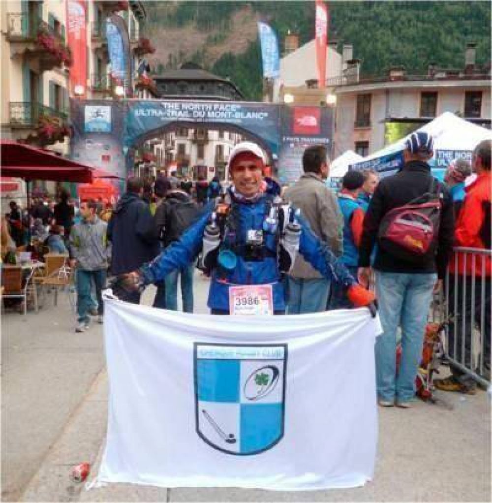 Mario Oyola super� el desaf�o de la Ultra Trail de Mont Blanc