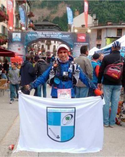 Mario Oyola super� el desaf�o de la Ultra Trail de Mont Blanc