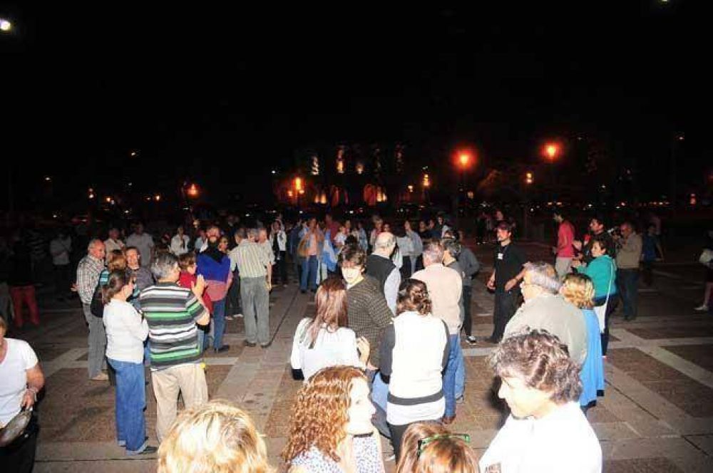 En Pico tambi�n se realiz� un cacerolazo