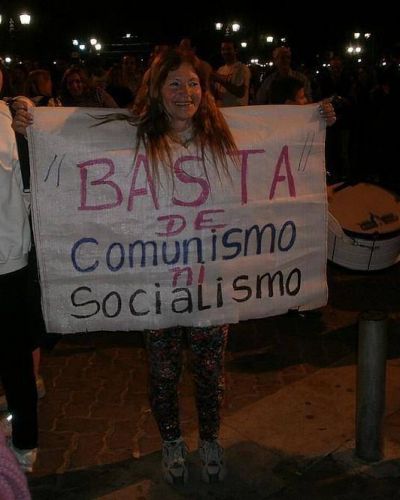 Gran concurrencia puntana a marcha anti K