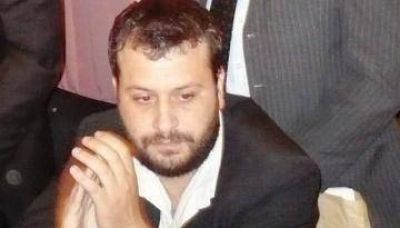 Mat�as Monfasani acompa�� a Guacone a una reuni�n con autoridades del Banco Provincia