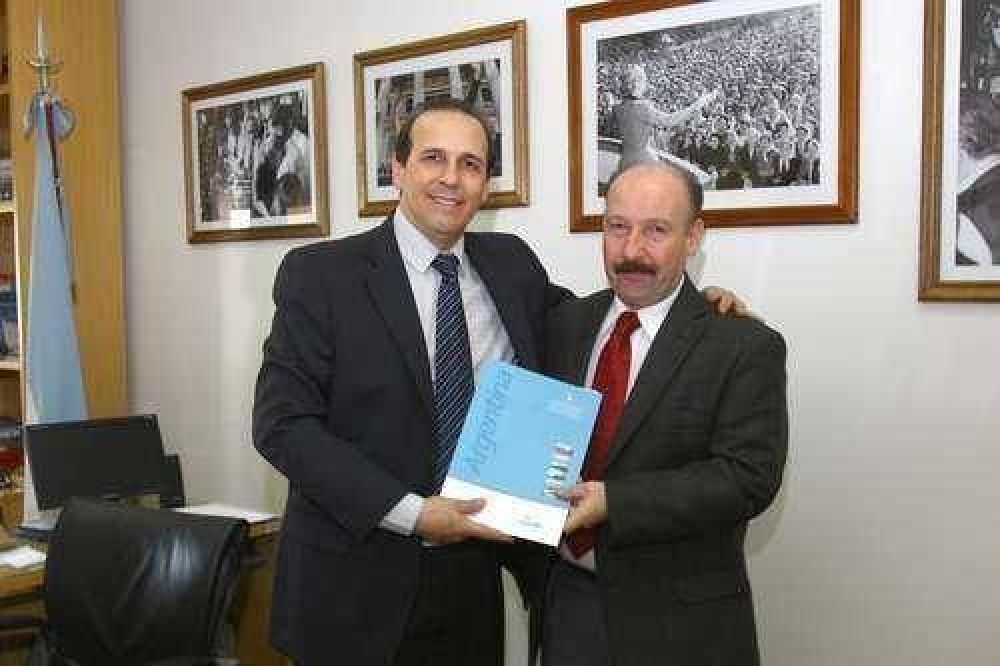 La Naci�n financiar� obras en el Arroyo Azul