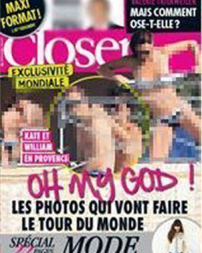 Esc�ndalo real: revelan fotos de la princesa Kate haciendo topless