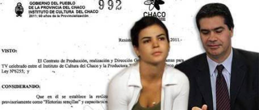 El contrato "confidencial" que firm� Agustina Cherri con Capitanich