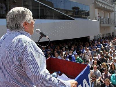 Moyano, sobre los reclamos en Plaza de Mayo: "Nadie quiere sustituir a nadie"