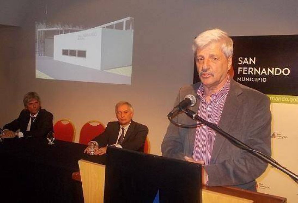Andreotti present� el plan de obras p�blicas 2012/2013 en San Fernando