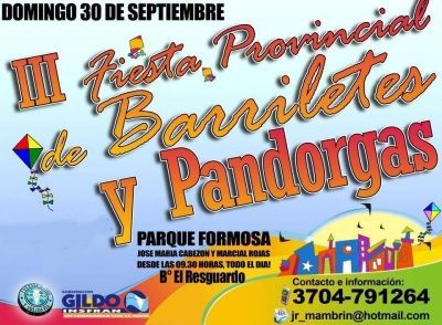 Tercera Fiesta Provincial del Barrilete y la Pandorga