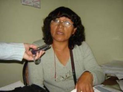 Miriam Quispe, Secretaria Gremial de ADEP: �No vamos a claudicar en la lucha�.