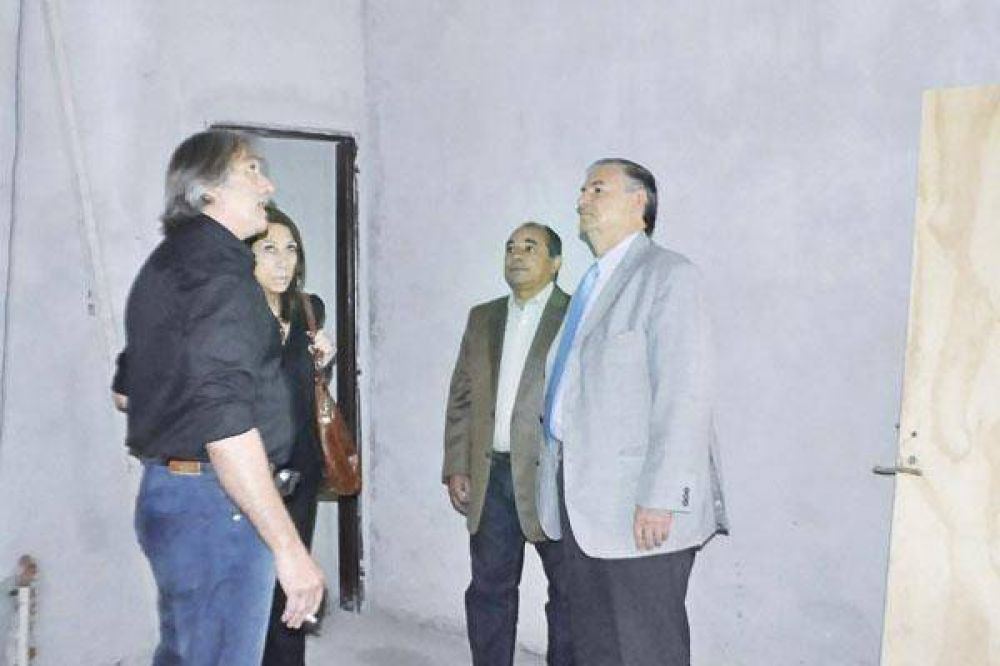 Beltramino supervis� la obra del Jard�n Municipal N� 12
